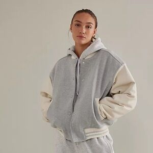 Anthropologie Varsity Jacket